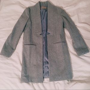 Light Grey Wool Coat